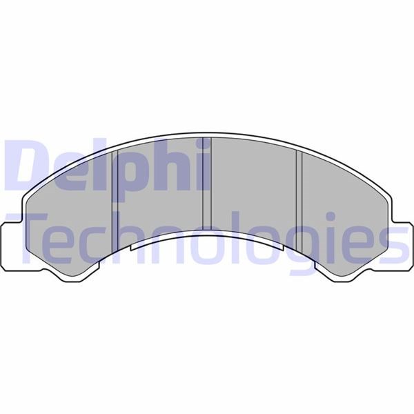 Isuzu L35 Ön Fren Balatası DELPHI