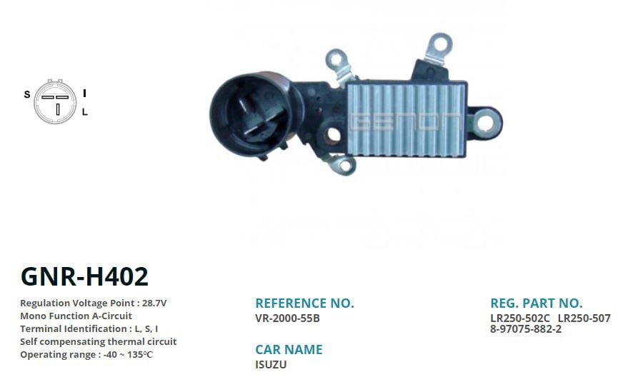 Isuzu Champion Alternatör Konjektörü GENON