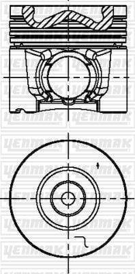 Isuzu D-Max Euro5 4JJ1 Piston Segman YENMAK