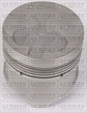 Isuzu Motor Piston Segman 050 76MM YENMAK