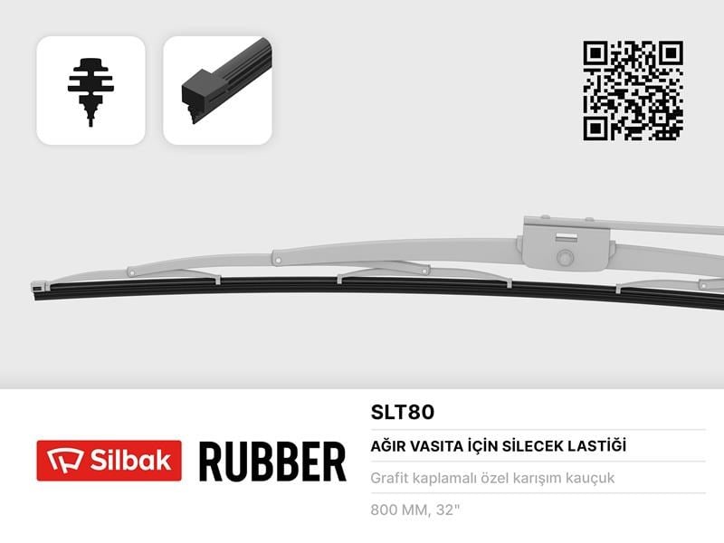 Isuzu Midibüs Silecek Lastiği 800mm Otobüs Tipi SILBAK