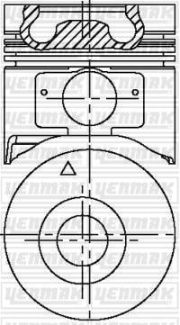 Isuzu 6HH1 Piston Segman STD YENMAK