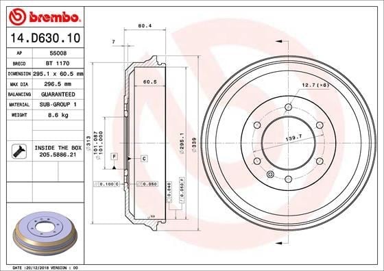 Isuzu D-Max I Fren Kampanası BREMBO