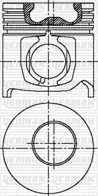 Iveco 8040.45 Euro 2 TCA Piston Segman Q104.0mm STD YENMAK