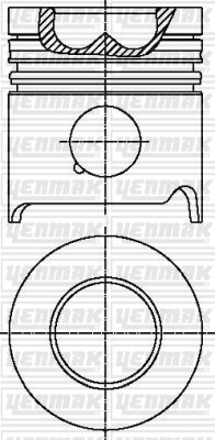Iveco 85.12 NC Alfinli Piston Segman Q104.6mm 0.60 YENMAK