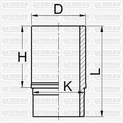Iveco Traktör 1580 Gömlek Q115.0MM STD Uzun YENMAK