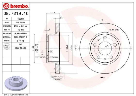 Iveco Daily 3 Ön Fren Diski BREMBO