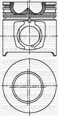 Iveco 8040.45.400 Piston Segman Q104.0mm STD YENMAK