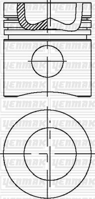 IHC Case D 268-D 402 Piston Segman Q100.0mm STD YENMAK