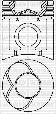 Iveco Piston Segman Q112.0mm STD YENMAK