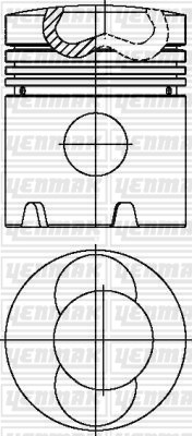 KHD IHC F 2 L 912 D Piston Segman Q100.5mm 050 YENMAK