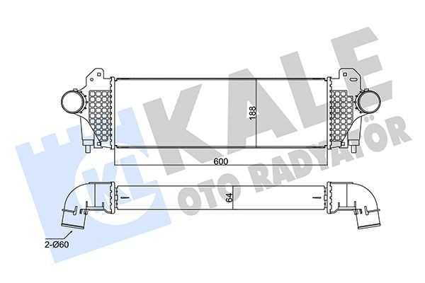 Iveco Daily Citys Daily Line Daily Tourys Daily 5 Daily 6 Intercooler... KALE-RADYATOR