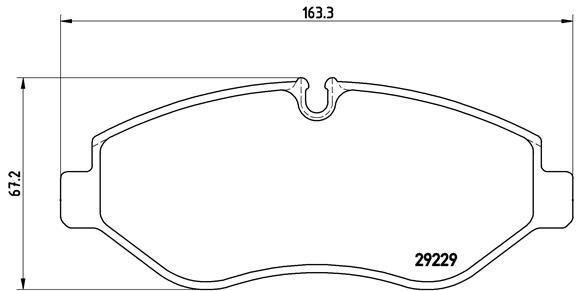 Iveco Daily III Ön Balata 2.3-3.0 06 > 3.5 Ton Üzeri BREMBO