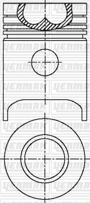 Iveco 130 NT Kısa Tip Piston Segman Q110.0mm STD YENMAK