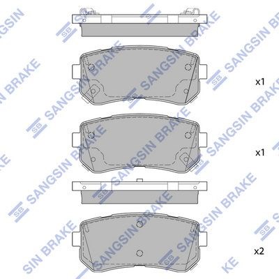 Hyundai ix35 1.6L G4FD GDİ 11-> 2.0L D4HA 10-15 / Kona 1.6L 18-23 / Kia... SANGSIN