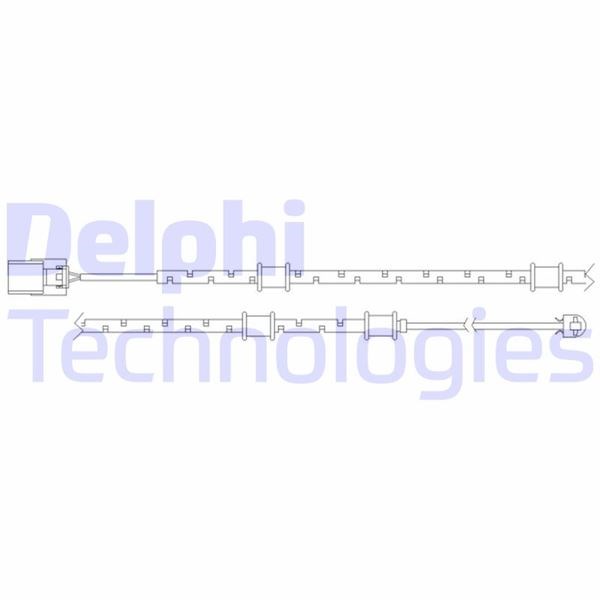 Jaguar XF I X250 Ön Balata Fişi DELPHI