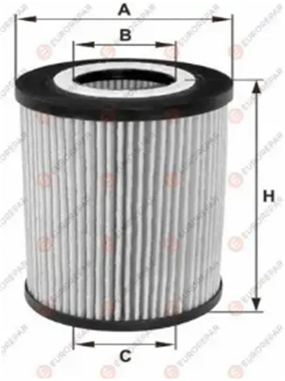 Eurorepar Yağ Filtresi Mercedes 210-211-220-163 Jeep Cherokee 97-00 A0001802609