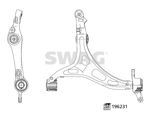 Salıncak Dodge Durango III Jeep Grand Cherokee III WK Grand Cherokee IV WK SWAG