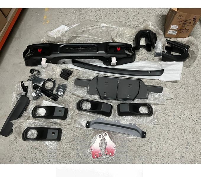 Jeep Wrangler JL Rubicon 10. Yıl Boynuzlu Ubar Ön Tampon DOGAN-