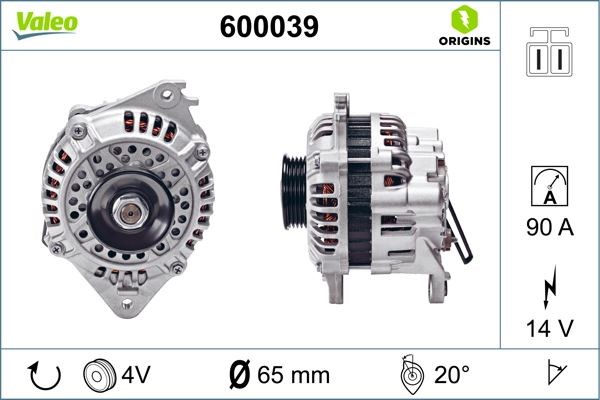 Kia Joice Hyundai Santamo Alternatör VALEO