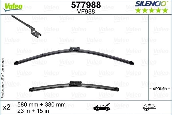 Nissan Juke Silecek Süpürgesi 530 475 mm VALEO