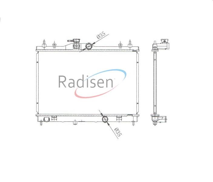 Nissan Juke Radyatör RADISEN