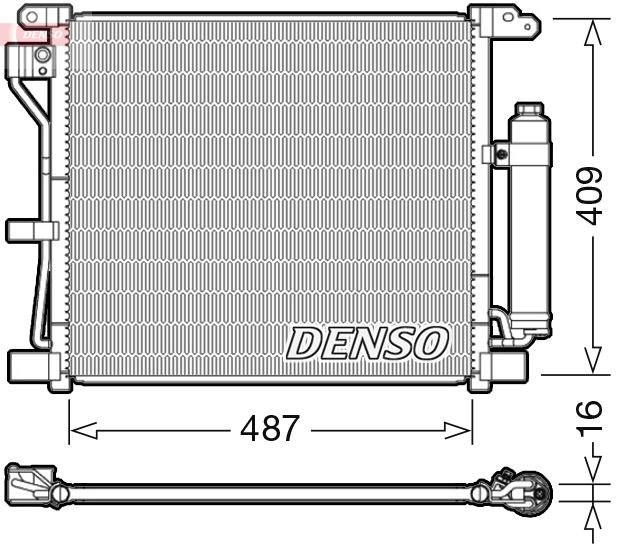 Nissan Juke Klima Radyatörü 1.5L DENSO
