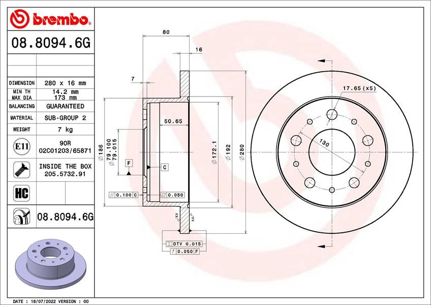 Citroen Jumper Fiat Ducato Peugeot Boxer Disk Balata Kiti BREMBO