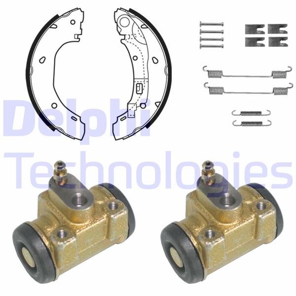 Citroen Jumper Fiat Ducato Peugeot Boxer Arka Fren Pabuç Kiti DELPHI