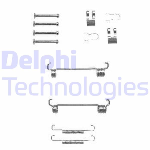 Citroen Jumper Relay Fiat Ducato Peugeot Boxer Arka Fren Pabuç Montaj Takımı DELPHI