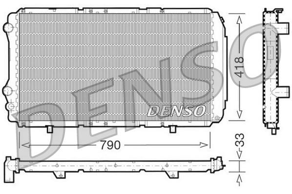 Citroen Jumper Motor Su Radyatörü DENSO