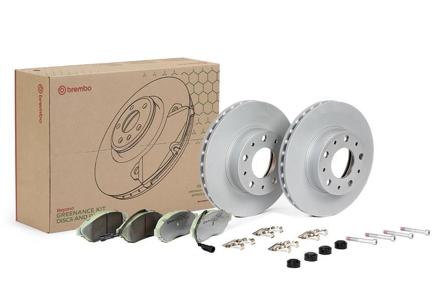 Citroen Jumper Fiat Ducato Peugeot Boxer Disk Balata Kiti BREMBO