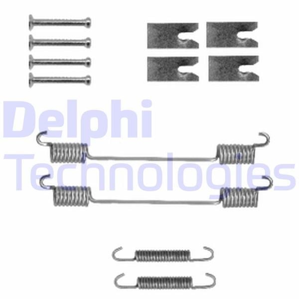 Citroen Jumper Relay Fiat Ducato Peugeot Boxer Arka Fren Pabuç Montaj Takımı DELPHI