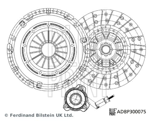 Citroen Jumper Peugeot Boxer Fiat Ducato Debriyaj Seti Rulman BLUEPRINT