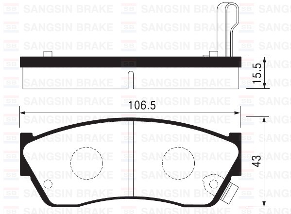 Subaru Justy Tata Indica Suzuki Alto Swift Ön Disk Fren Balatası SANGSIN