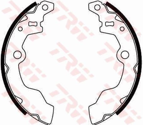 Subaru Justy Arka Pabuç Balata TRW