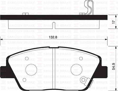 Kia K5 Optima Ön Disk Balatası SANGSIN