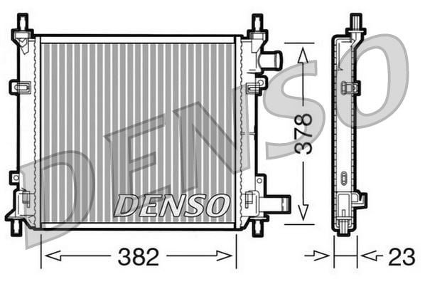 Ford Ka Su Radyatörü DENSO