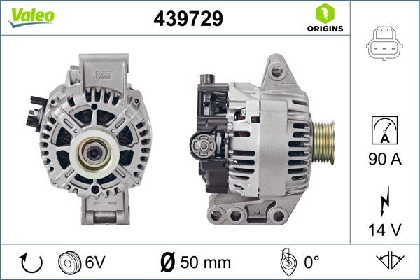 Ford Ka RB Alternatör 1.3i VALEO