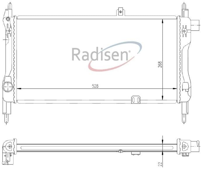 Opel Kadett E Radyatör 1.2 1.3 RADISEN