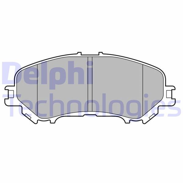 Renault Kadjar Koleos II Nissan Qashqai J11 X Trail III Ön Balata DELPHI