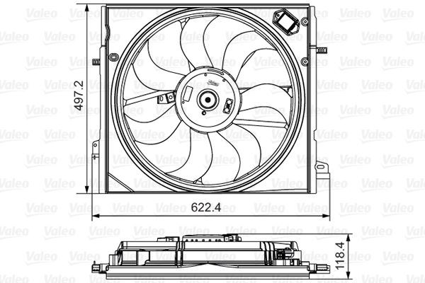 Renault Kadjar Fan Motoru VALEO