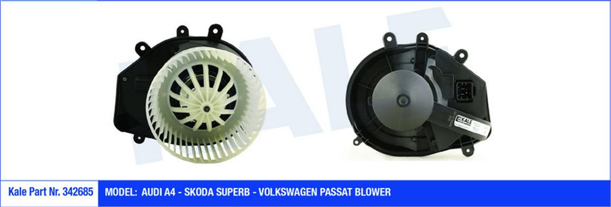 Kalorifer Motoru 12V Audi A4-Skoda Superb-Vw Passat