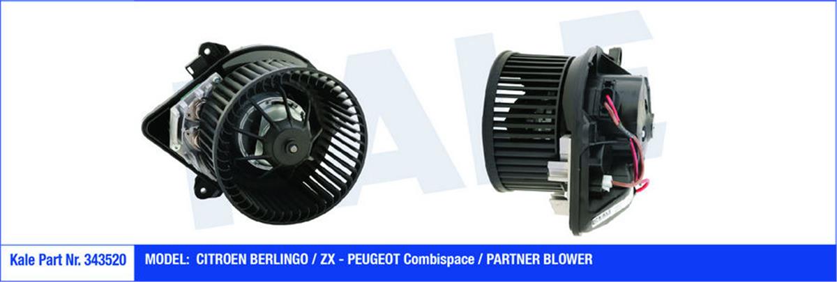 Kalorifer Motoru 12V Cıtroen Berlingo-Zx-Peugeot Combispace-Partner