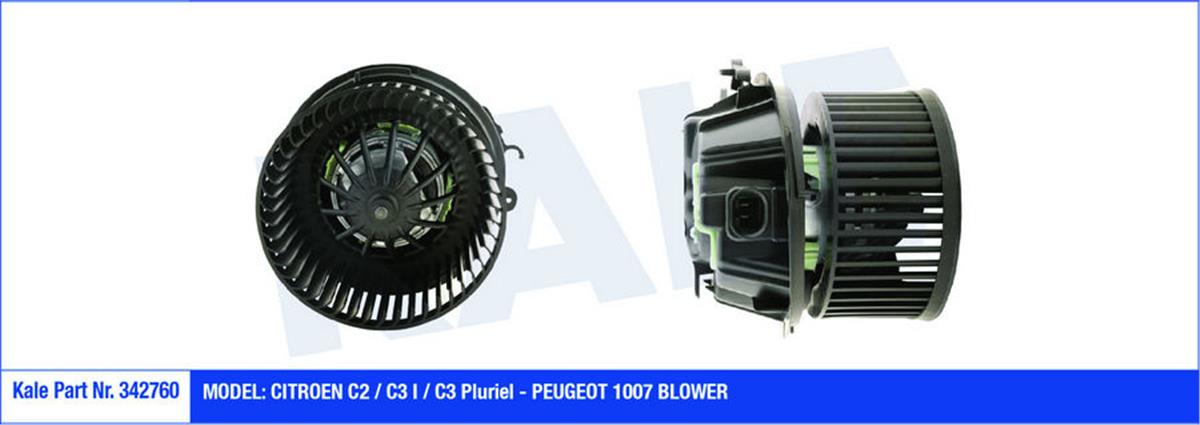 Kalorifer Motoru 12V Cıtroen C2-C3 I-C3 Pluriel-Peugeot 1007