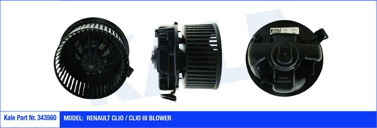 Kalorifer Motoru 12V Clio Iıı 1.2 16V-1.4 16V-1.6 16V-2.0 16V-1.5 Dcı 05