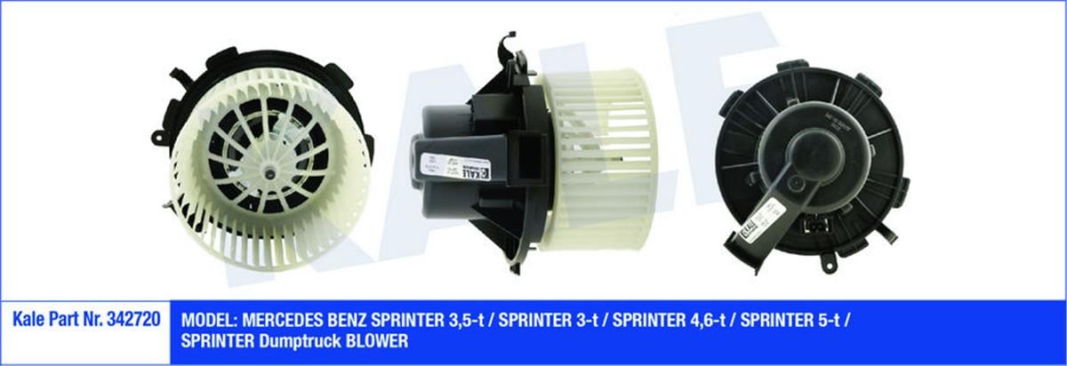 Kalorifer Motoru 12V Mercedes Benz Sprınter 3.5/Crafter 2.5 Tdı 06-11