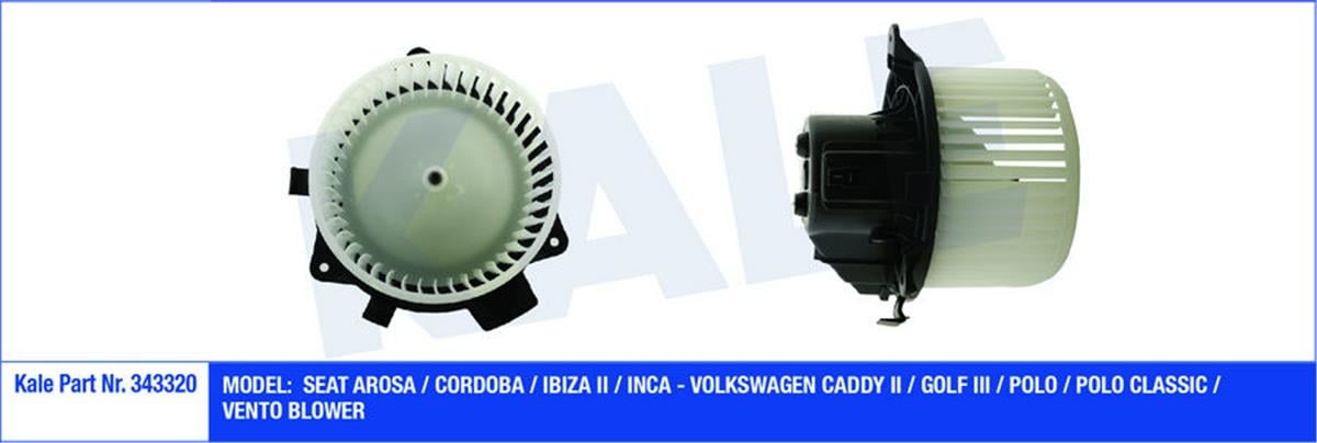 Kalorifer Motoru 12V Seat Arosa-Cordoba-Ibıza Iı-Inca-Vw Caddy Iı/-Golf 3-Polo-