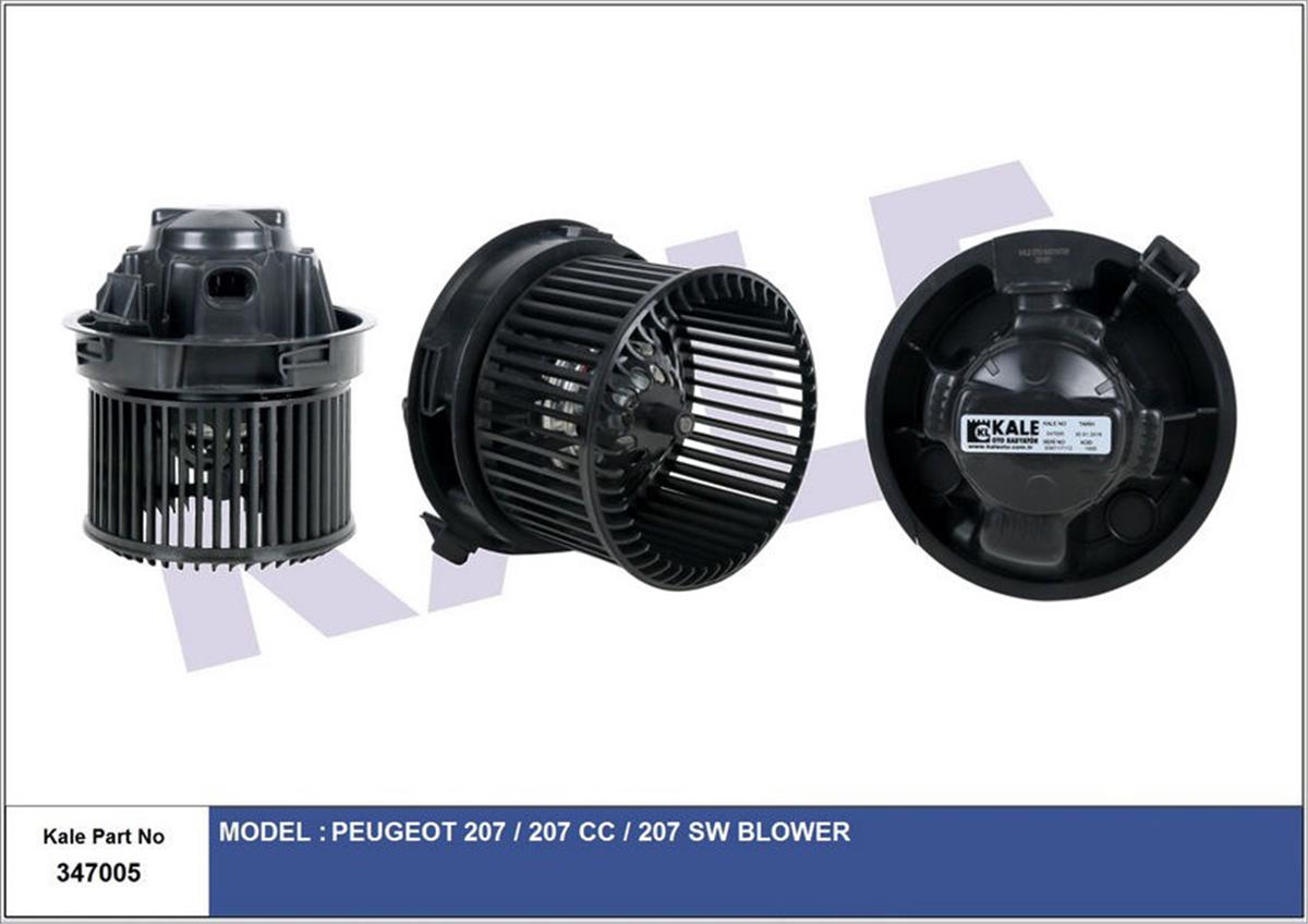 Kalorifer Motoru 207 1.4/1.4 16V/1.6 16V/1.4Hdı/1.6Hdı 06