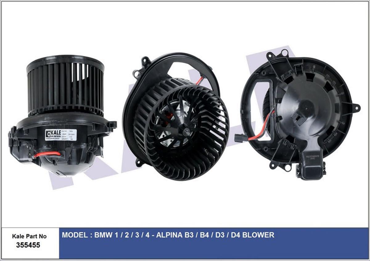 Kalorifer Motoru Bmw 1-2-3-4-Alpına B3-B4-D3-D4 Blower